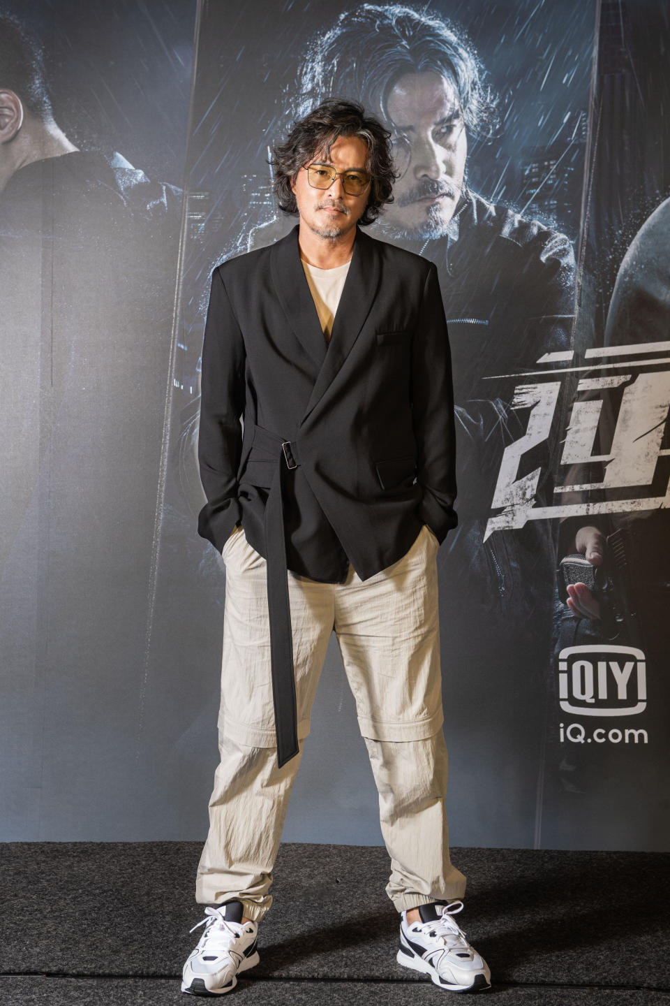 Actor Christopher Lee at a press conference in Taipei, Taiwan for iQiyi series Danger Zone on 1 September 2021. (Photo: iQiyi)