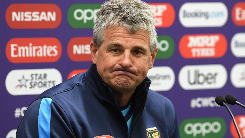 Bangladesh coach Steve Rhodes. (Photo by Stu Forster-IDI/IDI via Getty Images)