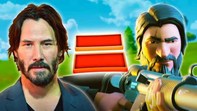 John Wick outfit returns to the Fortnite store with new styles and