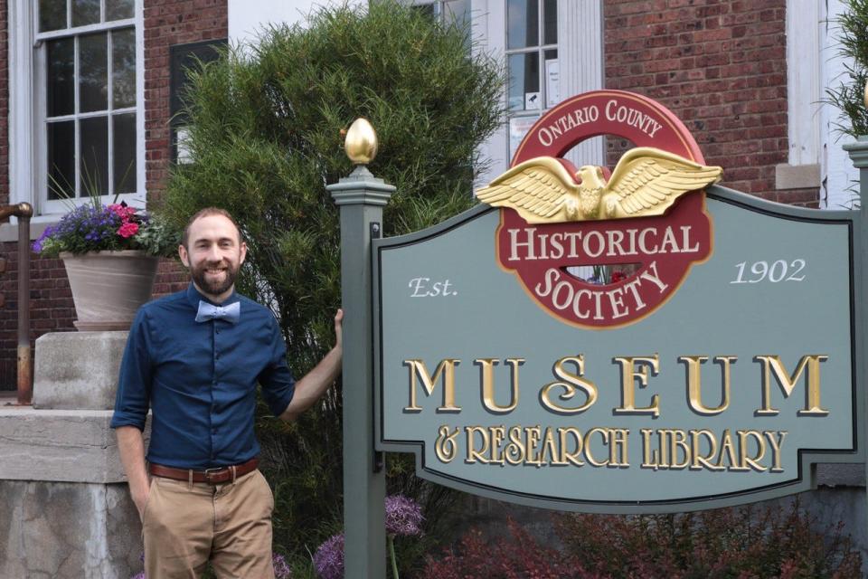 Cody Grabhorn, whotook over the helm as executive director of the Ontario County Historical Society in 2021, is leaving the organization March 21.