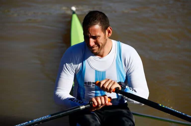 Ariel Suárez, exintegrante de la selección olímpica argentina, en una imagen que subió a sus redes sociales