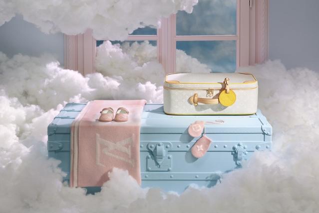 Louis Vuitton's first ever baby collection.. A wardrobe trunk? I know