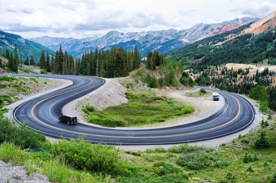 The Million Dollar Highway via Getty Images