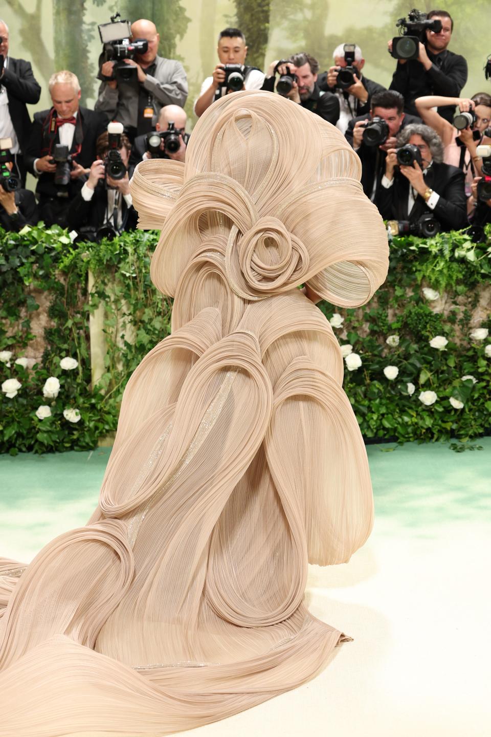 <h1 class="title">The 2024 Met Gala Celebrating "Sleeping Beauties: Reawakening Fashion" - Arrivals</h1><cite class="credit">Aliah Anderson/Getty Images</cite>