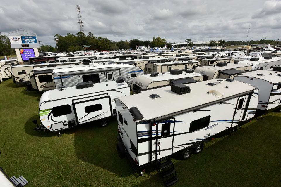 In 2019, 1,056 RVs were shipped to Delaware dealers. In 2020, that number was 1,420, and in 2021 it was 1,801, representing an increase of about 35% and 27%, respectively.