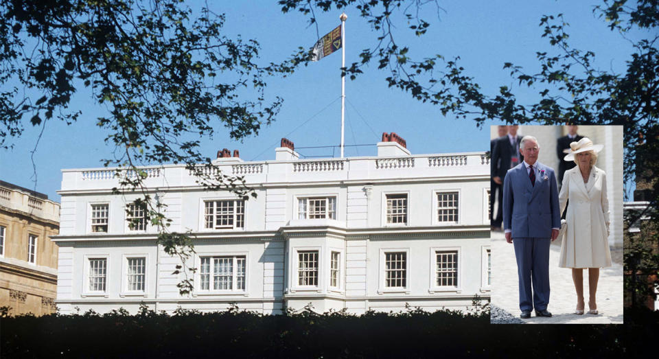 <p>Prince Charles moved into Clarence House back in 2003. He was later joined by Camilla Parker-Bowles after the couple tied the knot in 2005. Princes Harry and William also lived at the estate for a short period of time until moving into their own residences at Kensington Palace in the years 2011 and 2012. <em>[Photo: Getty]</em> </p>