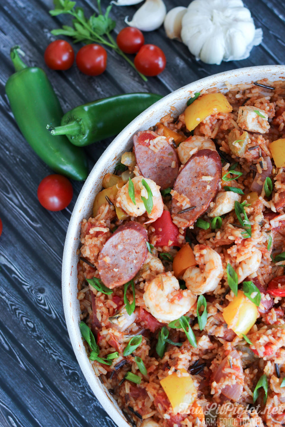 Jambalaya with Wild Rice