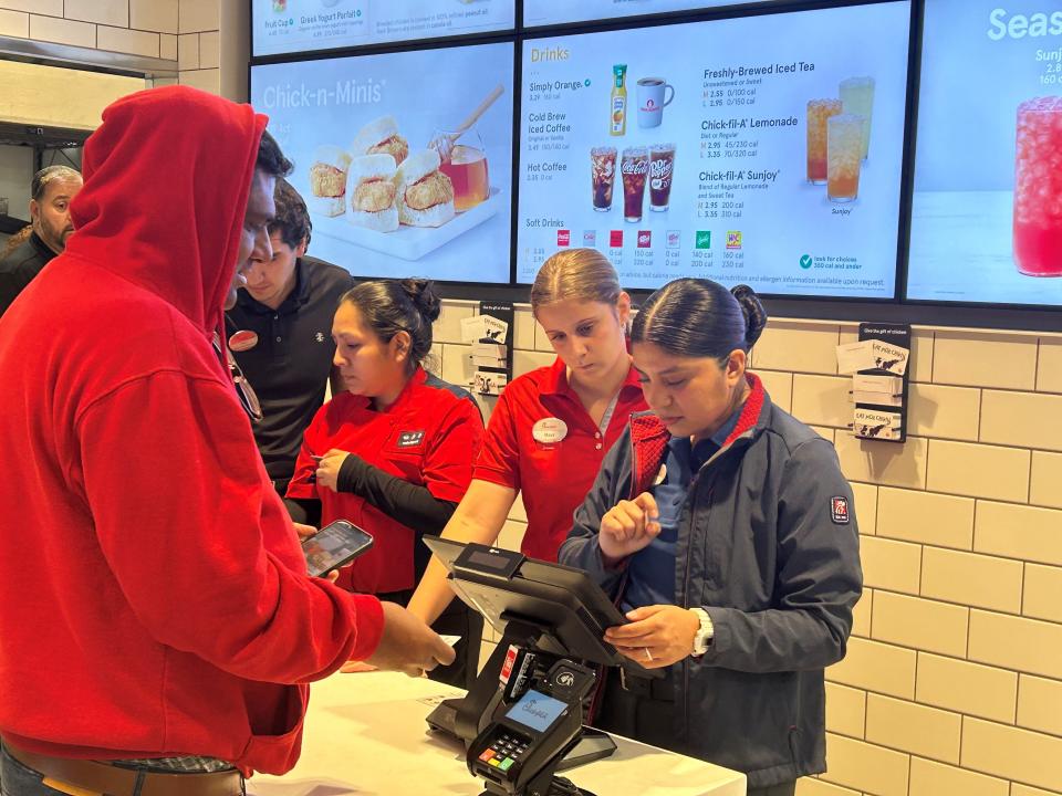 Chick-fil-A opened its second Morris County location at 6:30 a.m. May 2, 2024, on Route 46 in Parsippany.