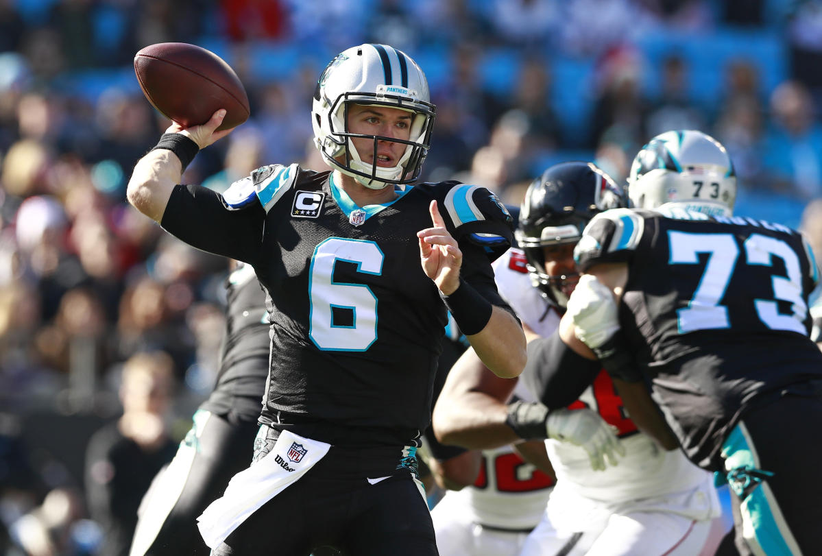 Panthers pay tribute to QB Taylor Heinicke's late father