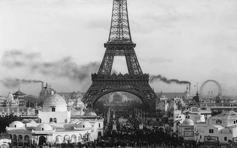 The Eiffel Tower was built for the Paris 1889 World Fair - Credit: Getty