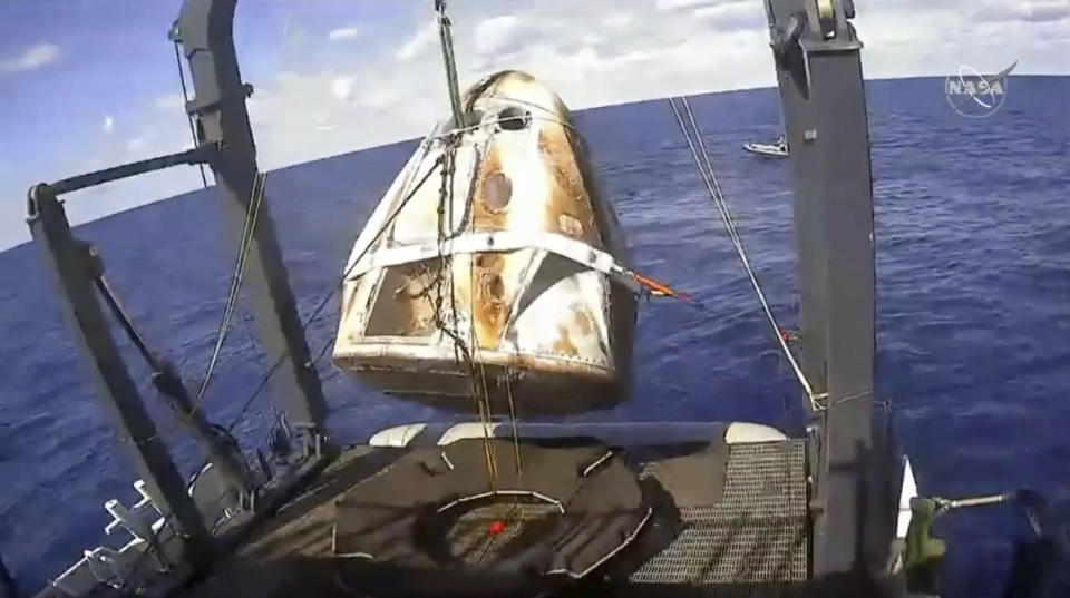 A SpaceX official confirmed Thursday during a press briefing that one of thecompany's Crew Dragon capsules meant for crewed spaceflight was destroyed,according to CNBC