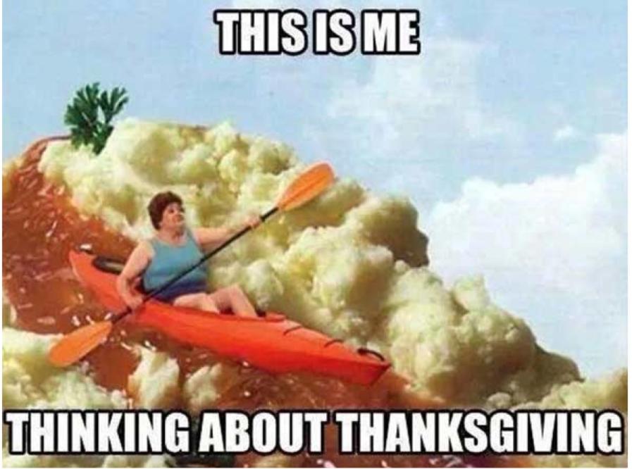 thanksgiving meme college