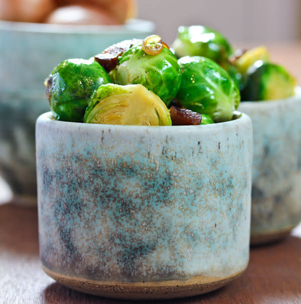 <strong>Get the <a href="http://www.aspicyperspective.com/2012/01/brussels-sprouts-with-bacon.html" target="_blank">Braised Brussels Sprouts with Bacon and Beer recipe</a> by A Spicy Perspective</strong>