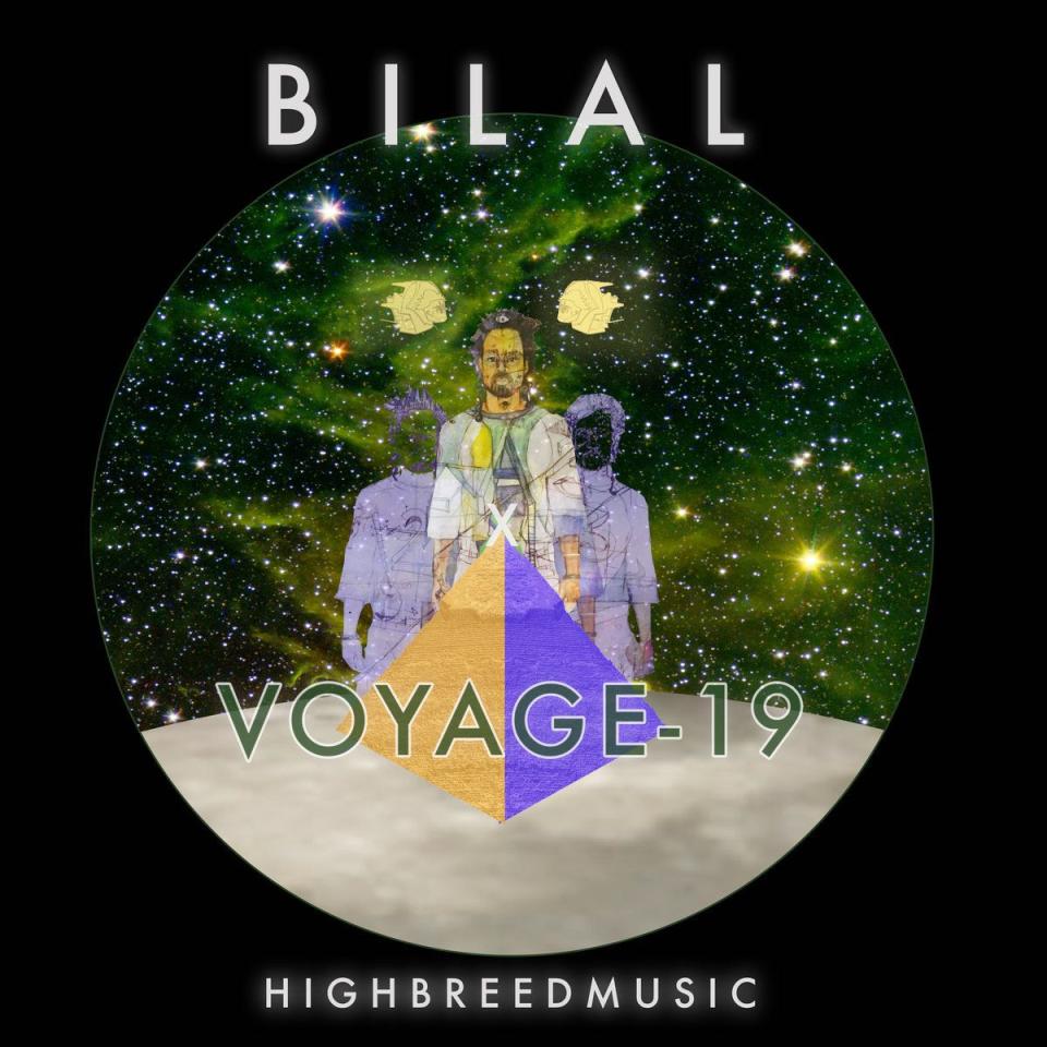 bilal voyage 19 album cover artwork Bilal Releases New Star Studded Album VOYAGE 19: Stream