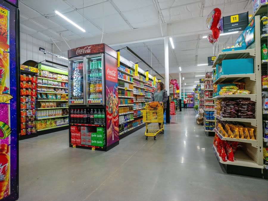 The interior of the new DG Market (courtesy of Dollar General)