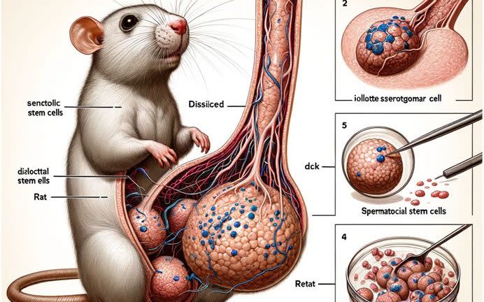 The "rat" diagram used with a research paper in Frontiers in Cell Development Biology