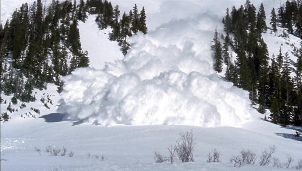 In Western states this winter's weather has produced snowpack conditions that are making avalanches even more threatening than usual. / Credit: CBS News