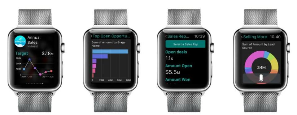 Salesforce for Apple Watch