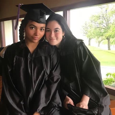 <p>Jones donned her mortar board in 2018 to celebrate her graduation from high school. </p><p><a href="https://www.instagram.com/p/BiqJZsHnnor/?taken-by=lexi.zahra" rel="nofollow noopener" target="_blank" data-ylk="slk:See the original post on Instagram;elm:context_link;itc:0;sec:content-canvas" class="link ">See the original post on Instagram</a></p>