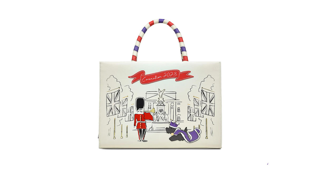 Harrods multi Small King's Coronation Tote Bag