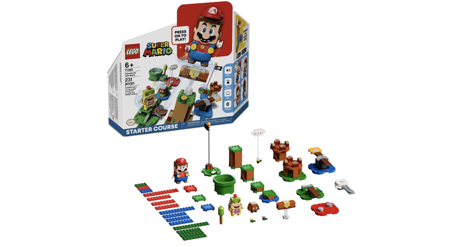 LEGO Kit de construcción Super Mario. (Foto: Amazon)