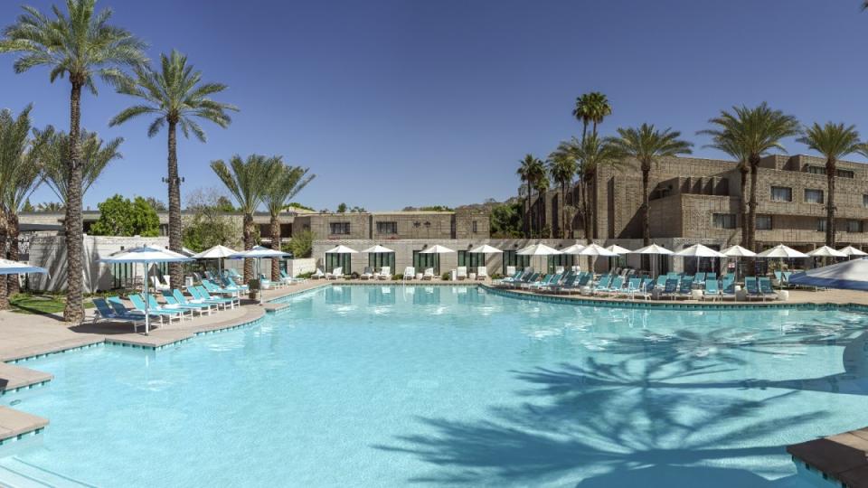 Poolside at the landmark Arizona Biltmore.<p>Thomas Hart Shelby Photography</p>