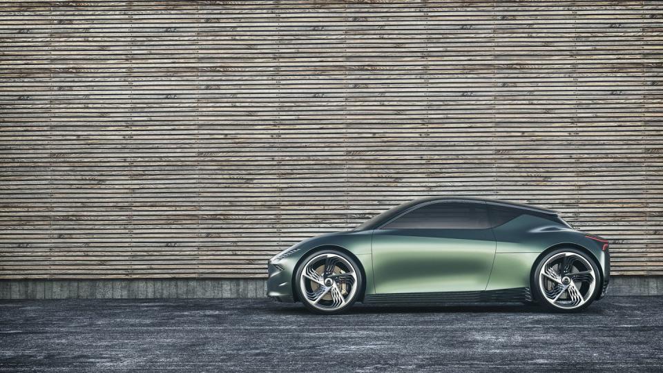 <p>The Mint was a collaboration between Genesis's American, German, and Korean design studios. Lee says even though it has a wide, sporty stance and a coupelike body, it wasn't created to be a performance car, but more of a design statement like the original Audi TT.</p>