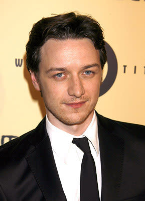 James McAvoy at the Beverly Hills premiere of Focus Features' Atonement