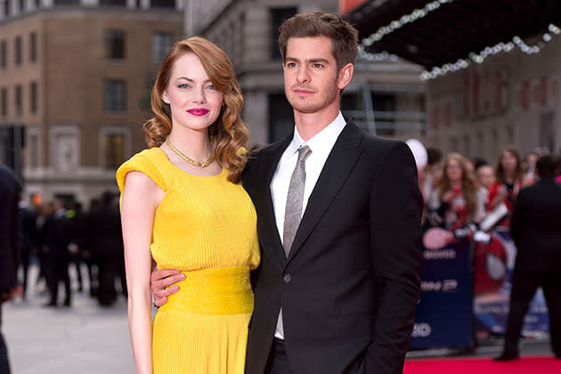 Emma Stone and Andrew Garfield.