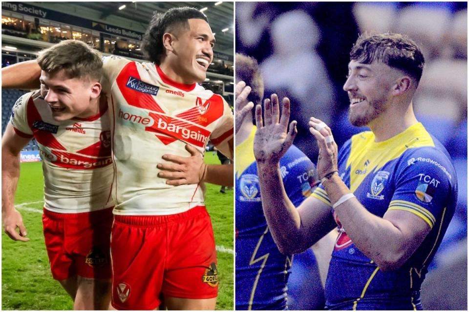 St Helens and Warrington Wolves face off for a place in the Challenge Cup semi-finals this afternoon <i>(Image: SWPix.com/Mike Boden)</i>