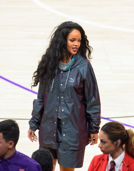 Rihanna in Vashtie Violette x Puma