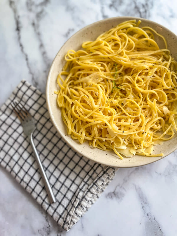 Brown butter linguine with lemon<p>Courtesy of Jessica Wrubel</p>