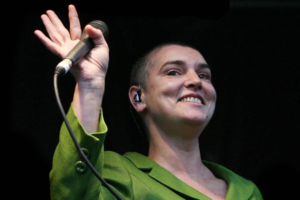 Sinead O’Connor was known around the world for her powerful rendition of Prince’s ‘Nothing Compares 2 U’ (PA Archive)