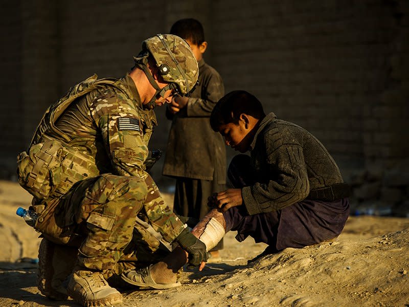 Air Force Medic Afghanistan