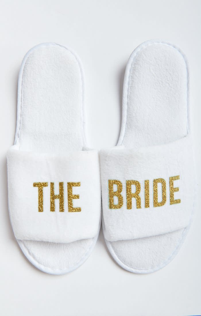 Show Me Your Mumu The Bride Slippers