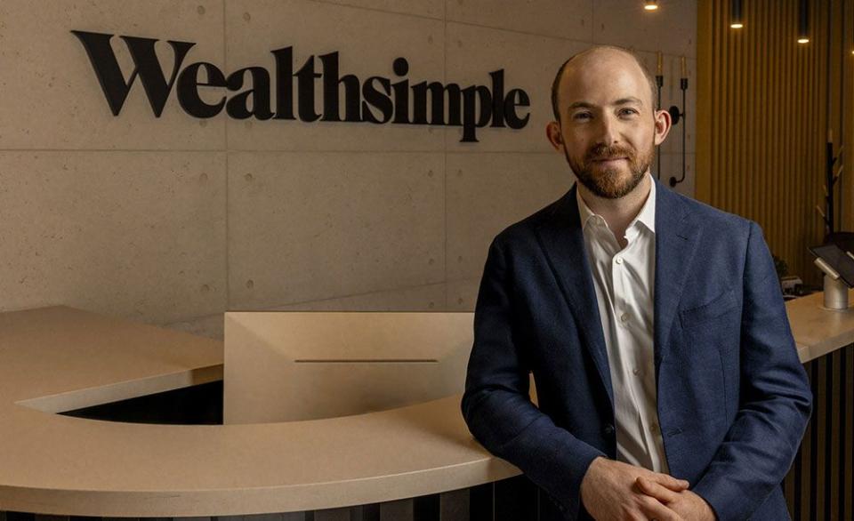  Michael Katchen, co-founder and CEO of Wealthsimple, at the company’s Toronto headquarters.