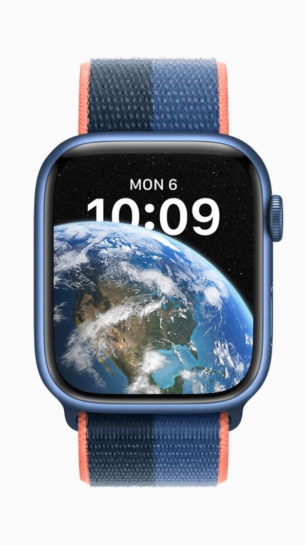 Apple Watch Series 8傳將新增體溫感測功能。（圖／翻攝自蘋果官網）