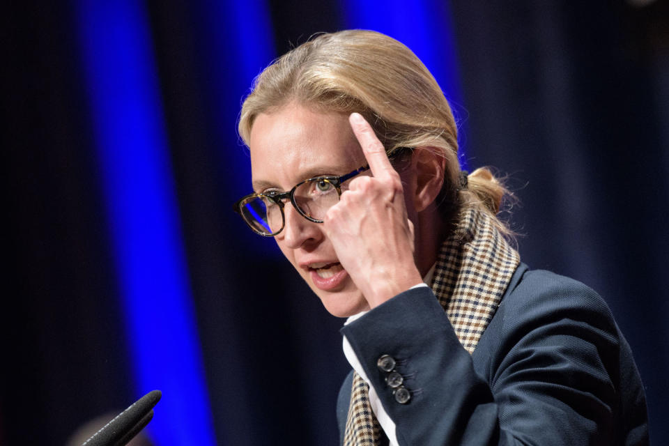 Kann sich über die Freilassung von Deniz Yücel nicht freuen: Alice Weidel. (Bild: Getty Images)