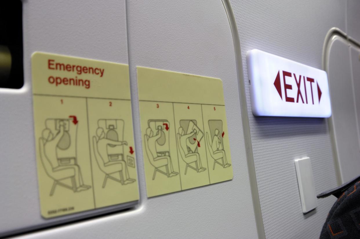 The passenger claimed he needed to use the washroom urgently: Aviation Images/REX/Shutterstock