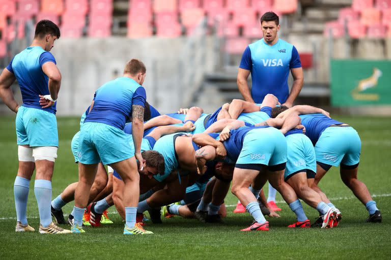 Los Pumas continuaron los ensayos en Sudáfrica tras los dos primeros encuentros