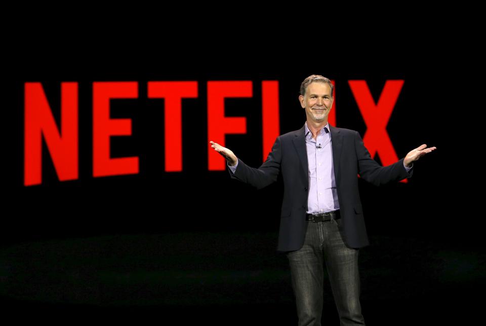 Reed Hastings, co-founder and CEO of Netflix. REUTERS/Steve Marcus