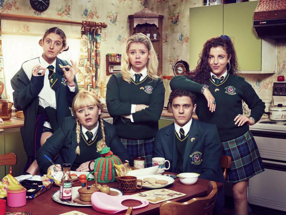 The cast of Derry Girls are returning for a second series of the hit Channel 4 show
