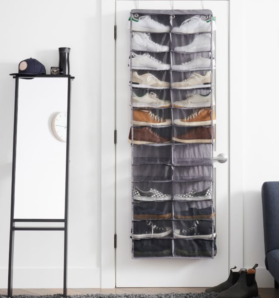 6) Over the Door Shoe Storage