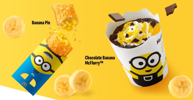 McDonalds Malaysia - minion desserts 