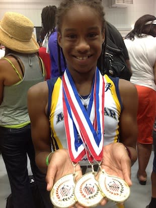 Is Briana Williams, 11, the next great U.S. female track star? -- Facebook