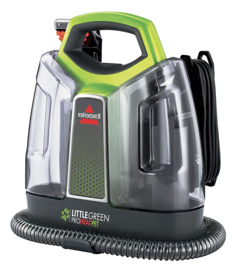 Bissell Little Green ProHeat Pet Portable Carpet & Upholstery Deep Cleaner (photo via Canadian Tire)