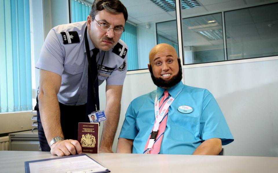 Come Fly With Me: David Walliams as Ian and Matt Lucas as Taaj - BBC