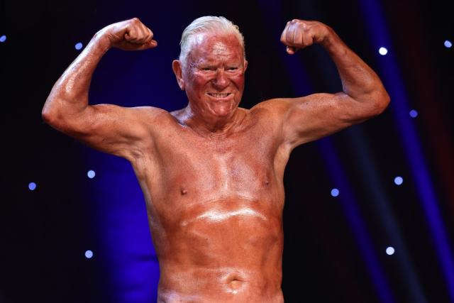 West Sussex great-grandfather, 85, wins at bodybuilding competition after  being inspired by documentary