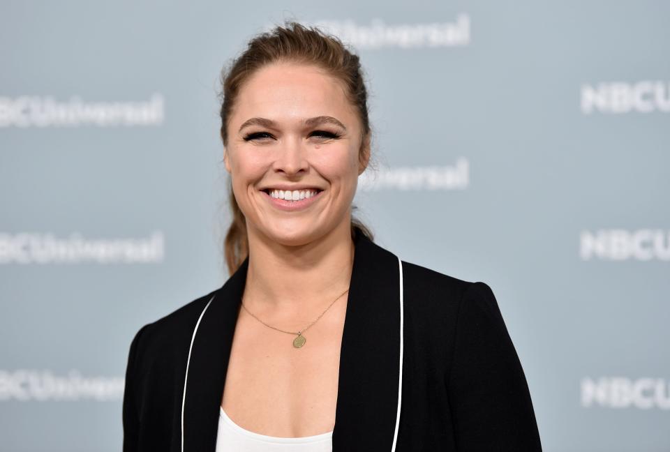 WWE star Ronda Rousey had a freak accident while filming Fox's 