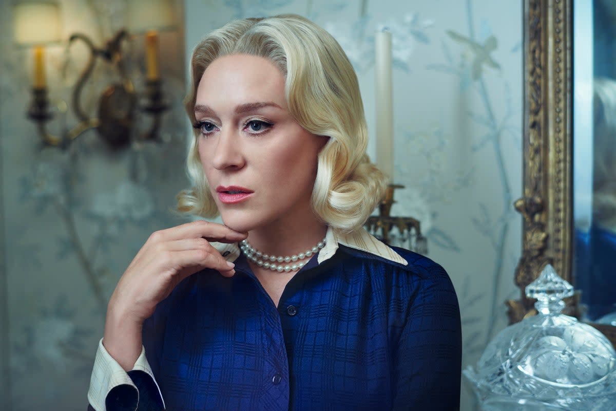 Chloë Sevigny serving looks in Feud: Capote Vs The Swans (Disney+)